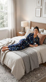 Linen printed Nightwear